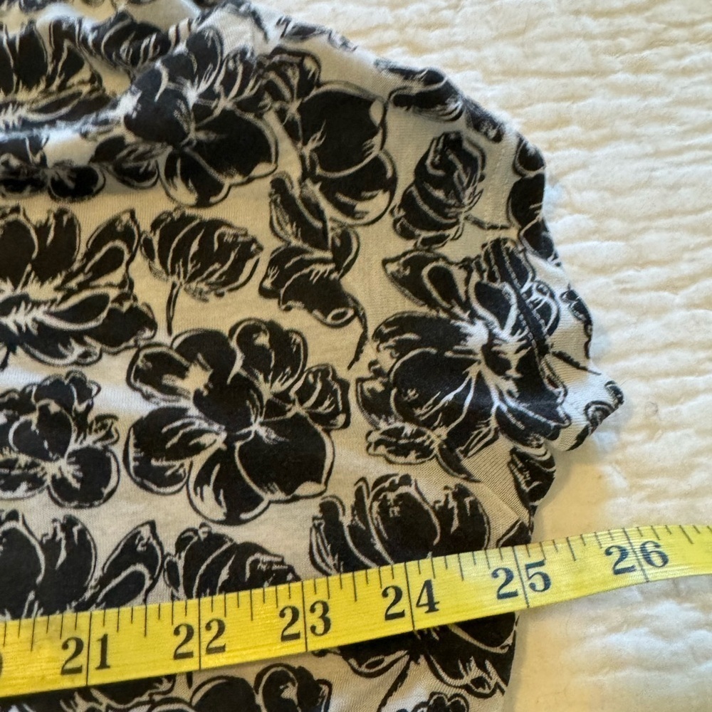 Tommy John Womens 2-Piece Pajama Set Short Sleeve Top &Black Pants Modal 2XL - Picture 9 of 10